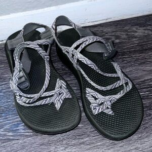 Chaco Gray Strappy Sandals